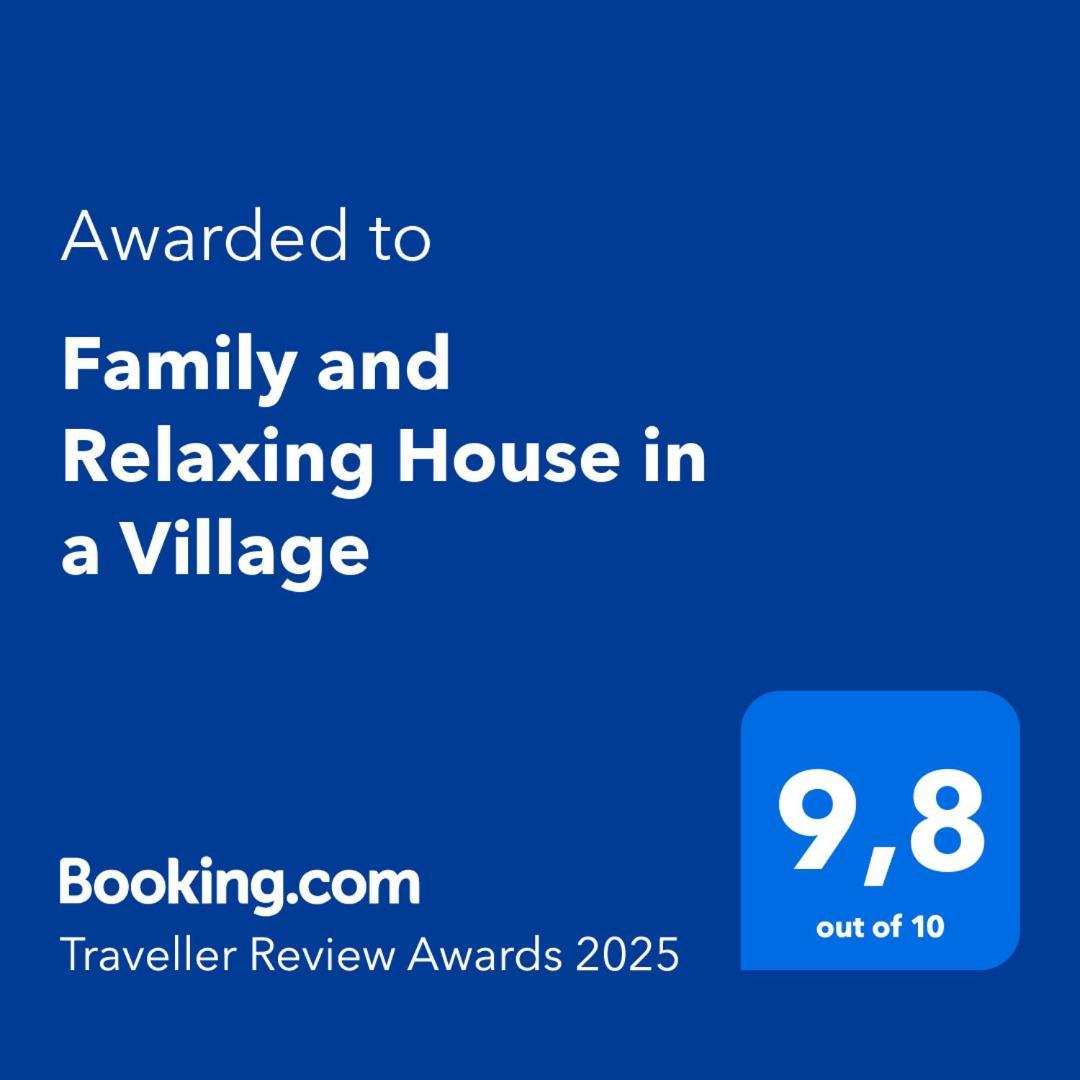 Family And Relaxing House In A Village Rodotopi Exteriör bild